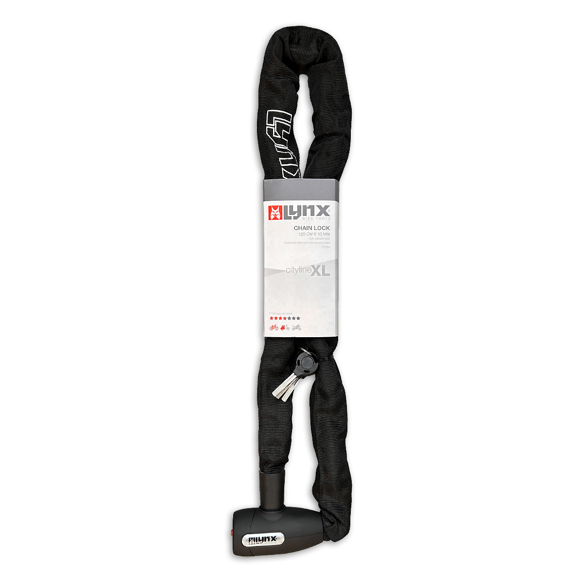 410331.120 LYNX Kettingslot Cityline XL 120 120 cm x 10 mm