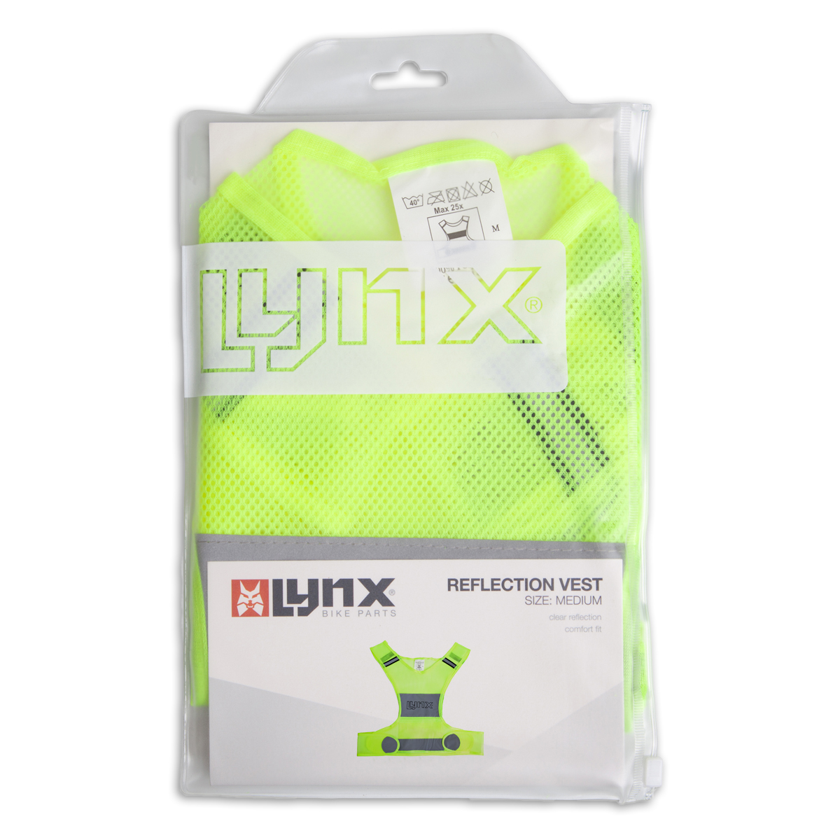 429004.M LYNX Reflection vest size M