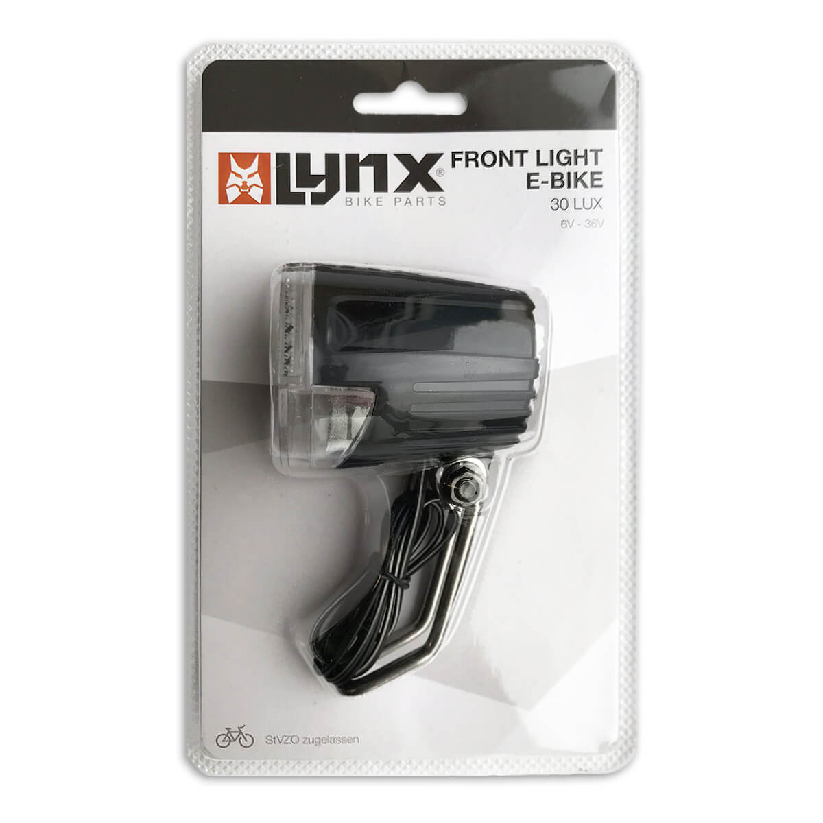 429391.E LYNX Scheinwerfer E-bike 30 Lux