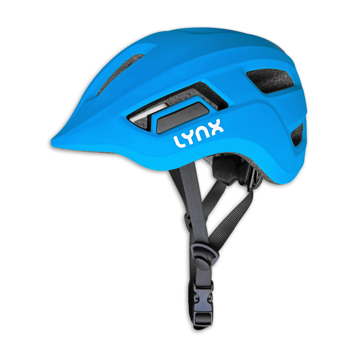 619011.BLU LYNX Casque de vélo Kidz (M) 52-56 cm