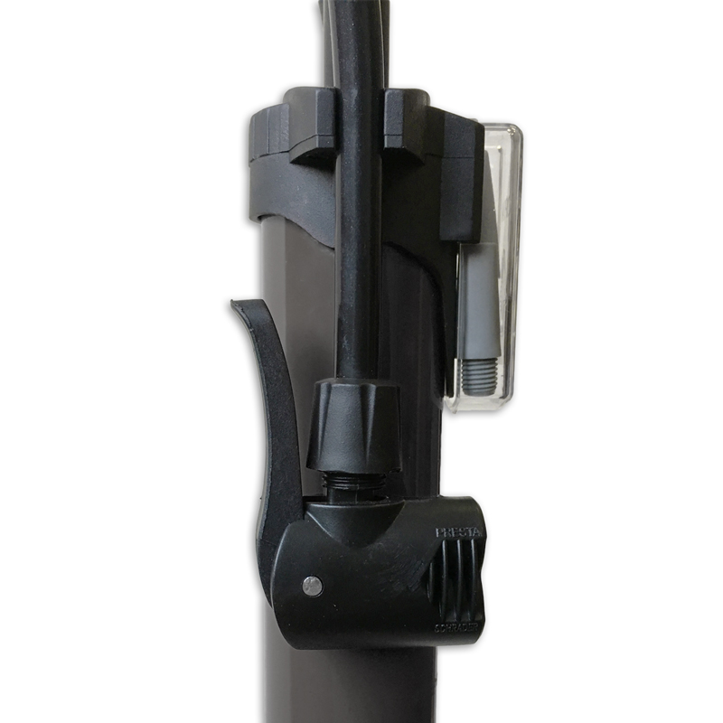 440250.GRA LYNX Pompe de vélo Typhoon 23 x 10 x 63 cm