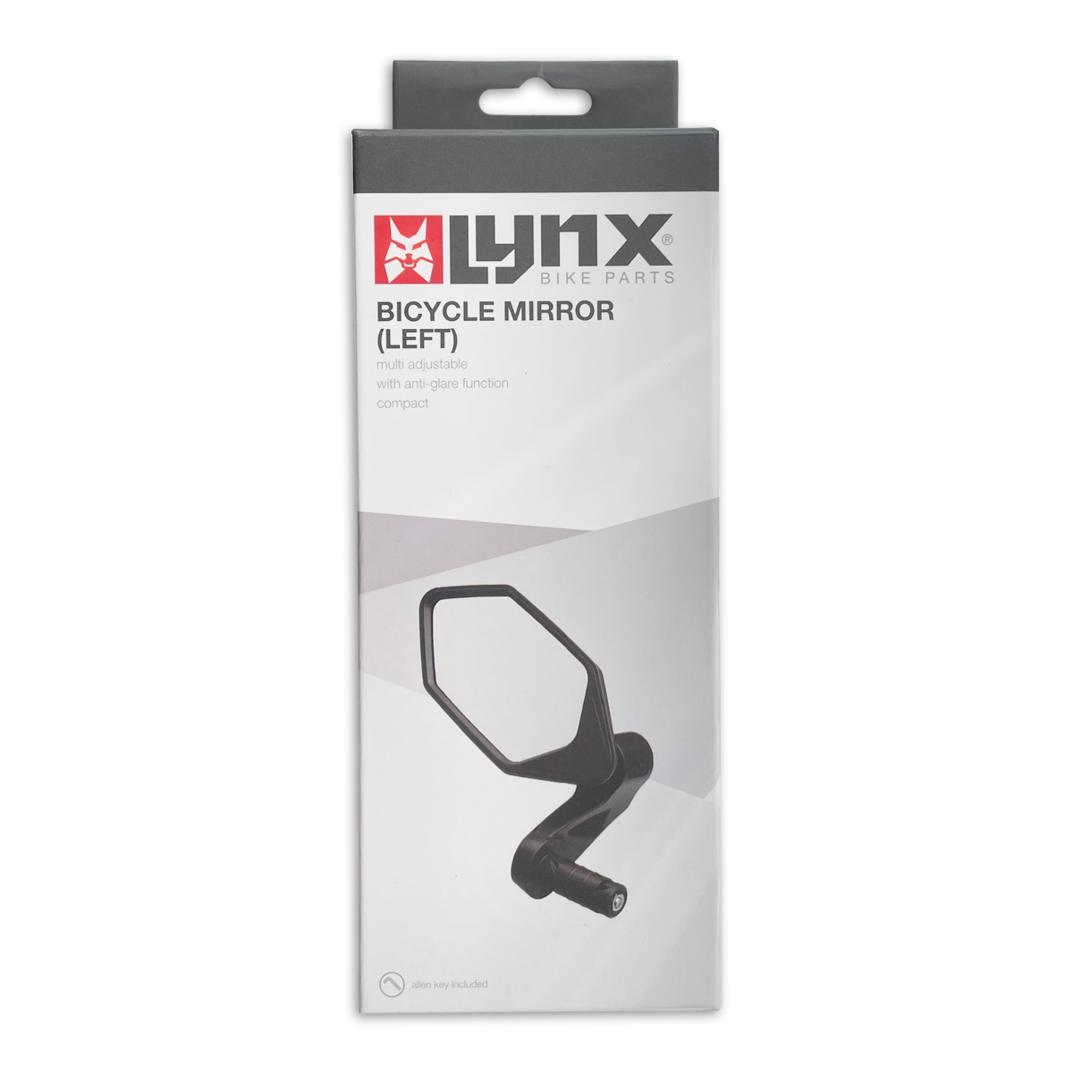 421153 LYNX Bicycle mirror (left) <-> 102 x 56 mm
